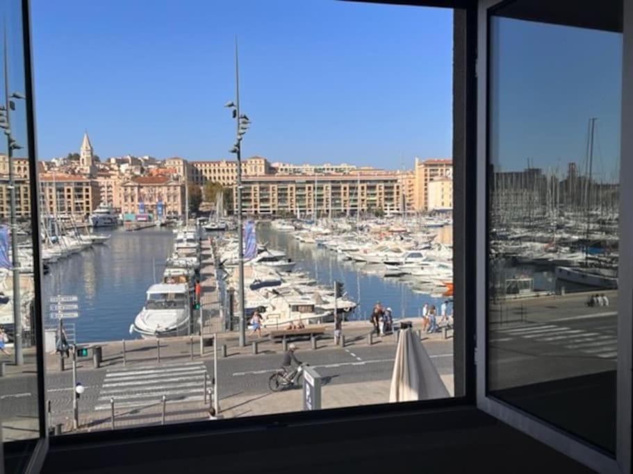 T4 Marseille Vue Imprenable Sur Vieux Port 아파트 외부 사진