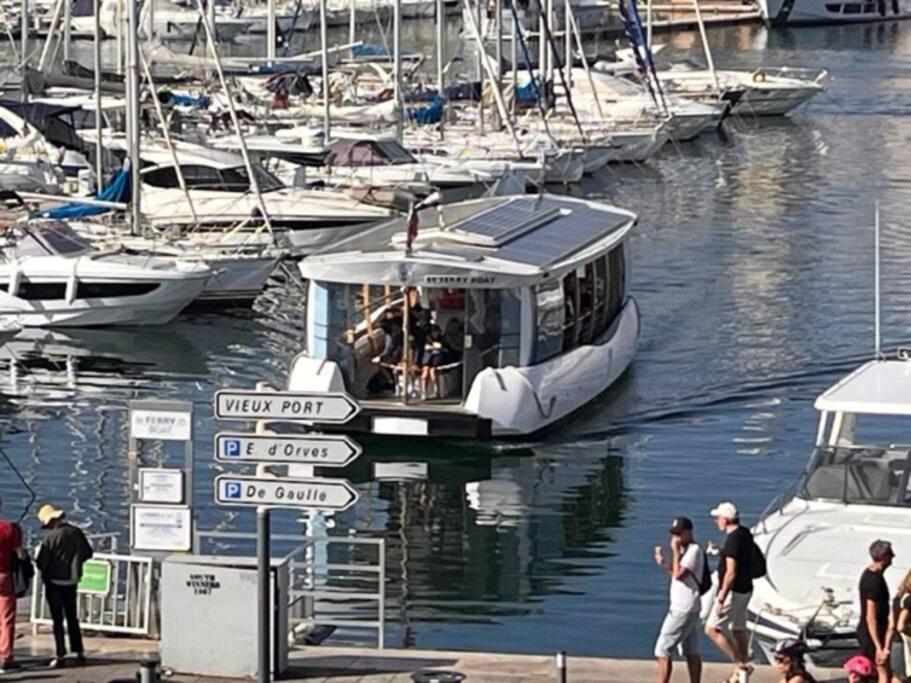 T4 Marseille Vue Imprenable Sur Vieux Port 아파트 외부 사진